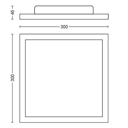 Philips - LED Stmievateľné stropné svietidlo Hue LED/19W/230V 2200-6500K + diaľkové ovládanie