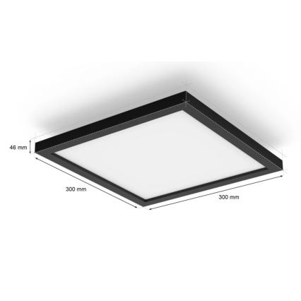 Philips - LED Stmievateľné stropné svietidlo Hue AURELLE LED/19W/230V + diaľkové ovládanie