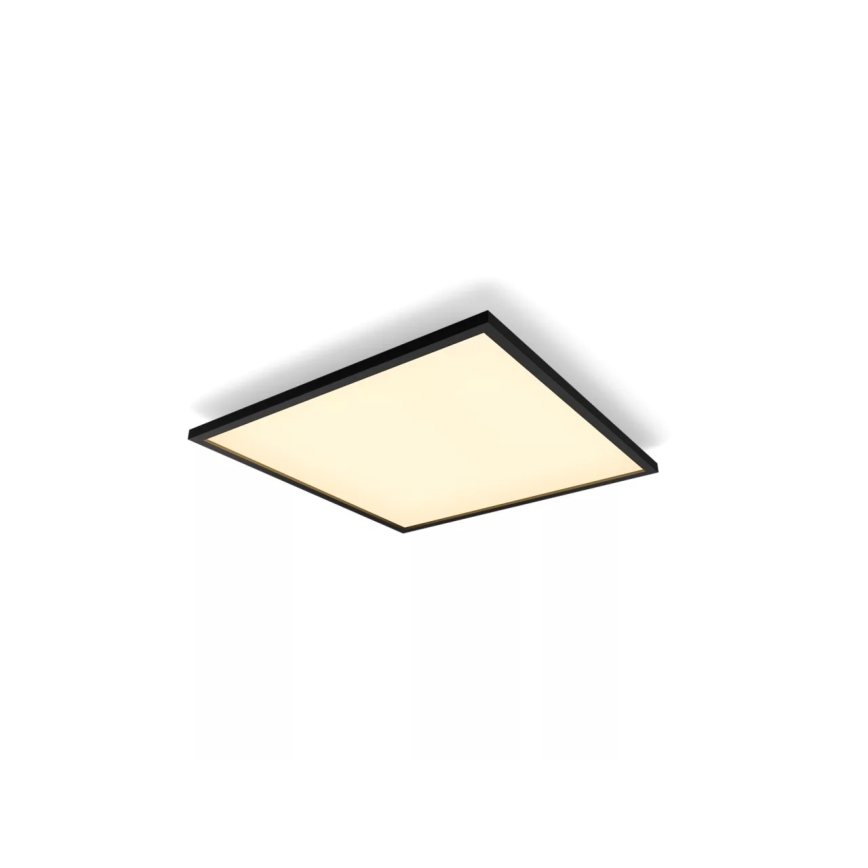 Philips - stmievateľné LED stropné svietidlo Hue AURELLE LED/39W/230V 2200-6500K 60x60 cm čierne