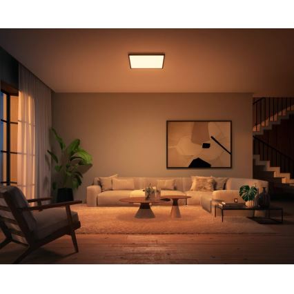 Philips - LED Stmievateľné stropné svietidlo Hue AURELLE LED/39W/230V + diaľkové ovládanie