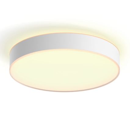 Philips - LED Stmievateľné stropné svietidlo Hue LED/33,5W/230V 2200-6500K pr. 425 mm biela + diaľkové ovládanie