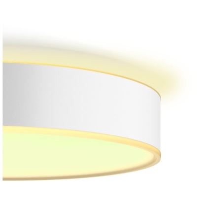 Philips - LED Stmievateľné stropné svietidlo Hue LED/33,5W/230V 2200-6500K pr. 425 mm biela + diaľkové ovládanie