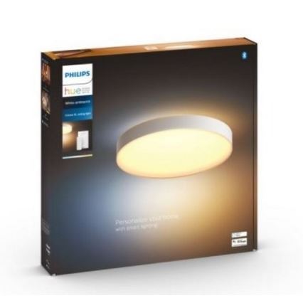 Philips - LED Stmievateľné stropné svietidlo Hue LED/48W/230V 2200-6500K pr. 551 mm biela + diaľkové ovládanie