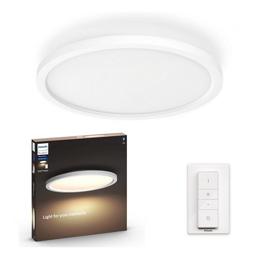 Philips - LED Stmievateľné stropné svietidlo Hue LED/19W/230V 2200-6500K + diaľkové ovládanie