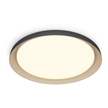 Philips - LED Stmievateľné stropné svietidlo PEBBLO SCENE SWITCH LED/10W/230V 2700K čierna