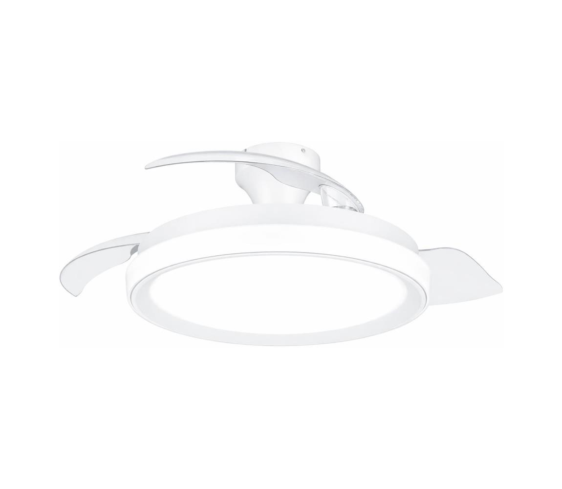 Philips - LED stmievateľné stropné svietidlo s látorom BLISS LED/35W/230V biele + diaľkové ovládanie 872110309610400
