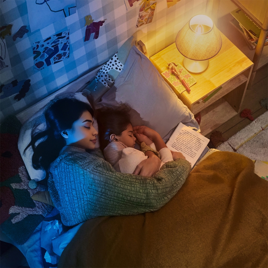 Philips - LED stmievateľné stropné svietidlo s ventilátorom BLISS LED/35W/230V hnedé + diaľkové ovládanie