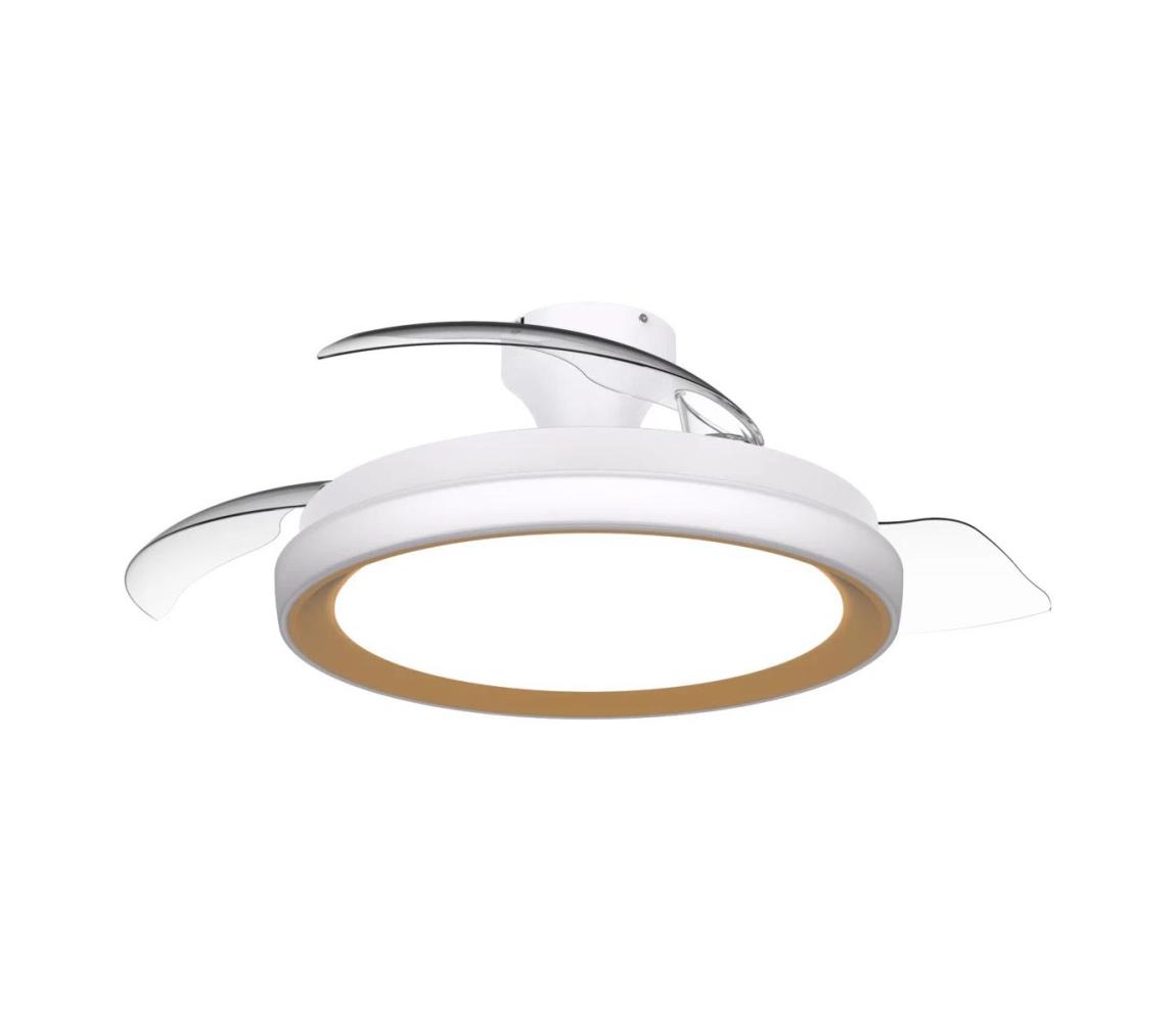 Philips - LED stmievateľné stropné svietidlo s látorom BLISS LED/35W/230V zlaté + diaľkové ovládanie 872110309606700