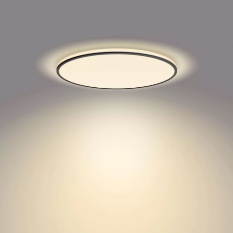 Philips - LED Stmievateľné stropné svietidlo SCENE SWITCH LED/36W/230V pr. 50 cm 2700K čierna