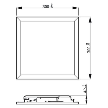 Philips - LED Stmievateľné stropné svietidlo SCENE SWITCH LED/12W/230V 2700K