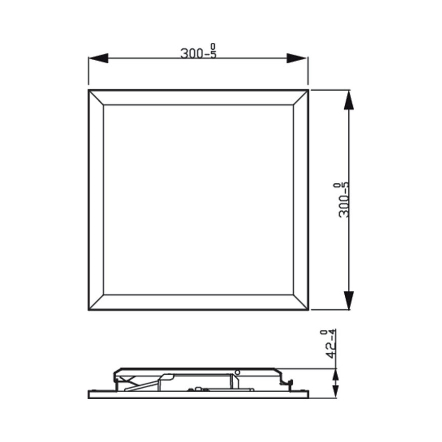 Philips - LED Stmievateľné stropné svietidlo SCENE SWITCH LED/12W/230V 4000K