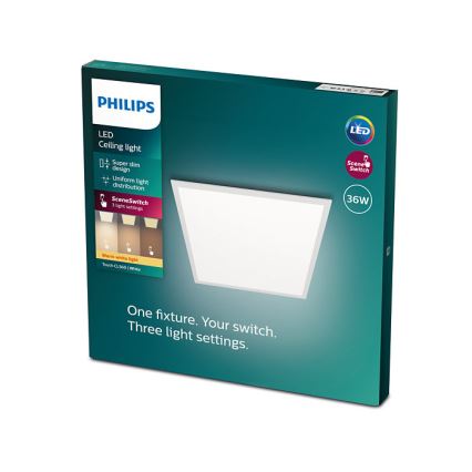 Philips - LED Stmievateľné stropné svietidlo SCENE SWITCH LED/36W/230V 2700K