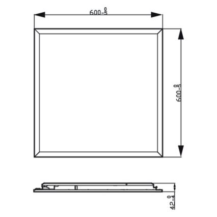 Philips - LED Stmievateľné stropné svietidlo SCENE SWITCH LED/36W/230V 2700K