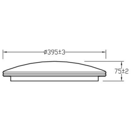 Philips - LED Stmievateľné stropné svietidlo LED/23W/230V 2700-6500K + diaľkové ovládanie