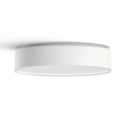 Philips - LED Stmievateľné stropné svietidlo Hue LED/9,6W/230V 2200–6500K pr. 261 mm biela + diaľkové ovládanie