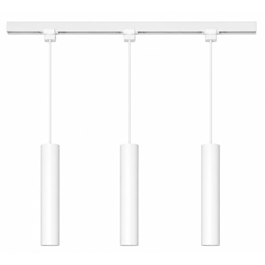 Philips - LED RGBW stmievateľný luster na lanku pre lištový systém EASYLINK HUE 3xGU10/4,7W/230V 2200-6500K 1m biela + Hue bridge