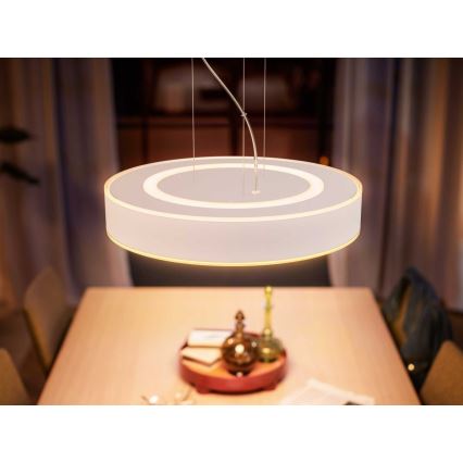 Philips - LED Stmievateľný luster na lanku Hue LED/33,5W/230V 2200-6500K biela + diaľkové ovládanie