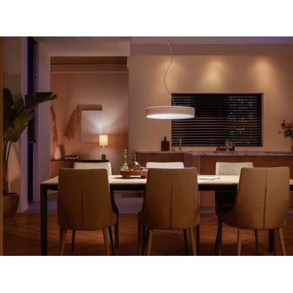 Philips - LED Stmievateľný luster na lanku Hue LED/33,5W/230V 2200-6500K biela + diaľkové ovládanie