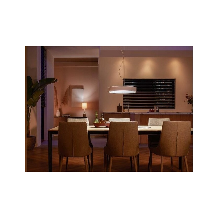 Philips - LED Stmievateľný luster na lanku Hue LED/33,5W/230V 2200-6500K biela + diaľkové ovládanie