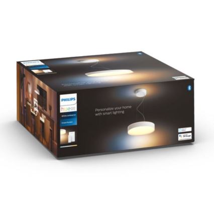 Philips - LED Stmievateľný luster na lanku Hue LED/33,5W/230V 2200-6500K biela + diaľkové ovládanie