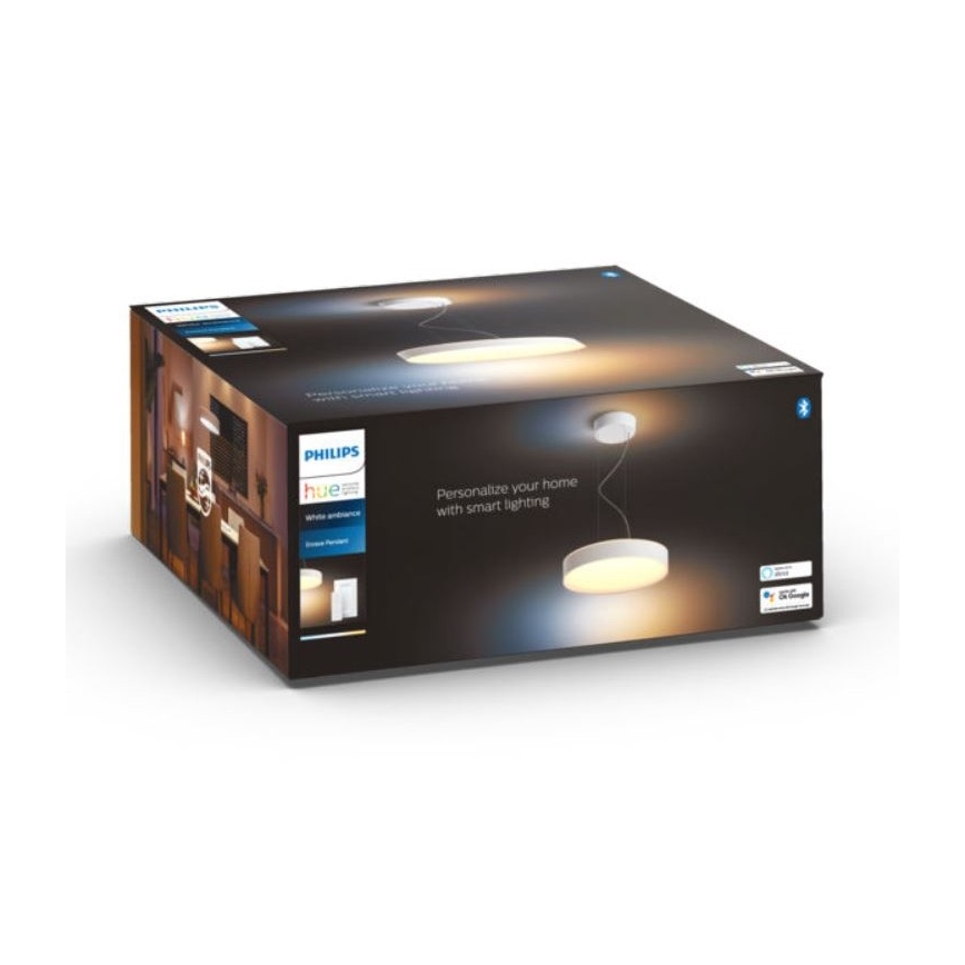 Philips - LED Stmievateľný luster na lanku Hue LED/33,5W/230V 2200-6500K biela + diaľkové ovládanie