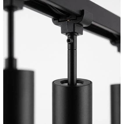Philips - LED stmievateľný luster na lane v lištovom systéme EASYLINK 3xGU10/6,2W/230V 2200-2700K 1m čierny