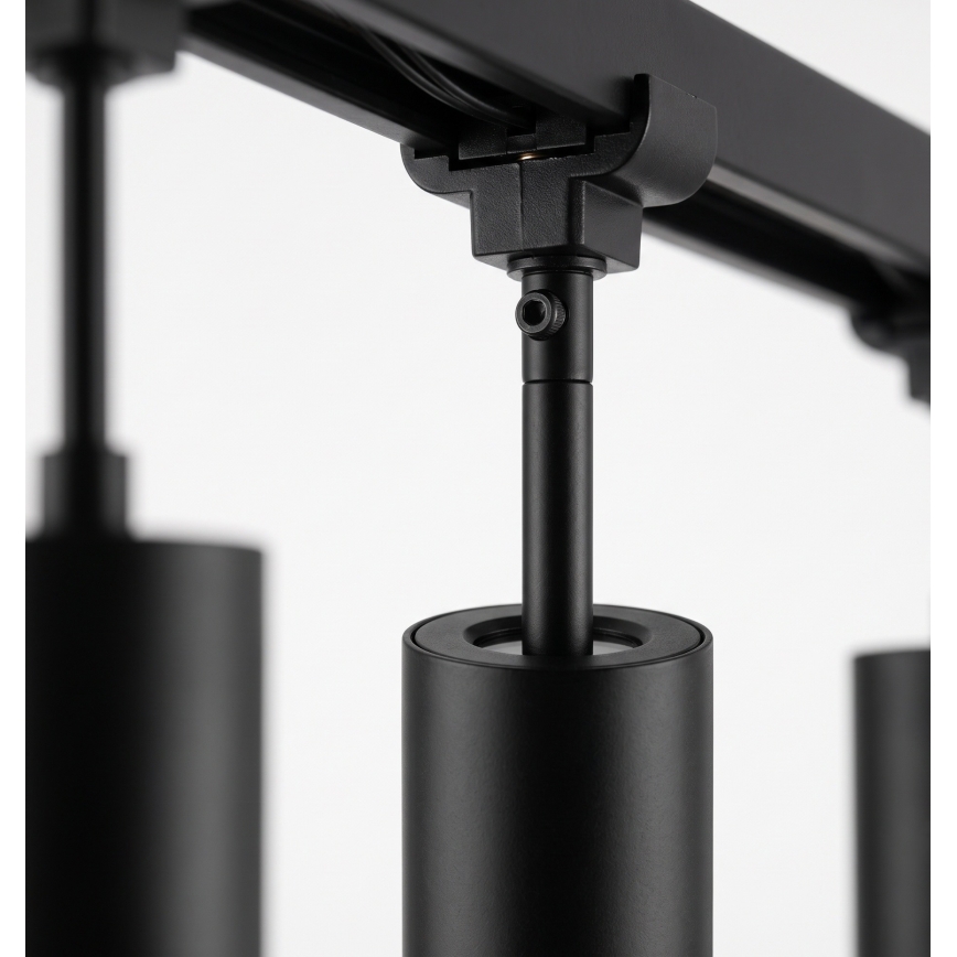 Philips - LED stmievateľný luster na lane v lištovom systéme EASYLINK 3xGU10/6,2W/230V 2200-2700K 1m čierny