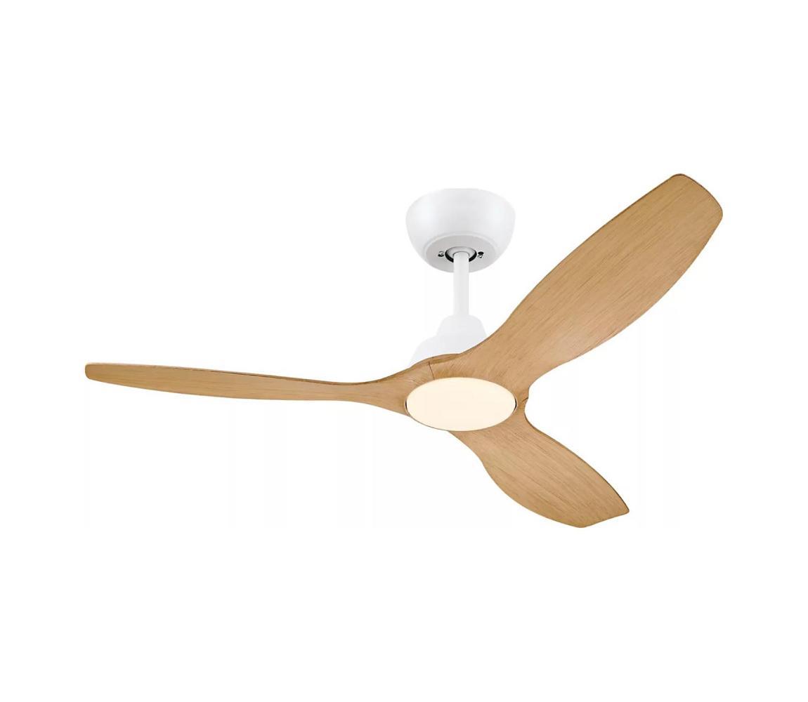 Philips-LED stmievateľný stropný látor OLAS LED/24W/230V pr. 132 cm biela/hnedá + DO 872110309592300