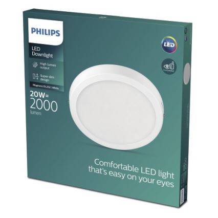 Philips - LED Stropné svietidlo LED/20W/230V 2700K biela