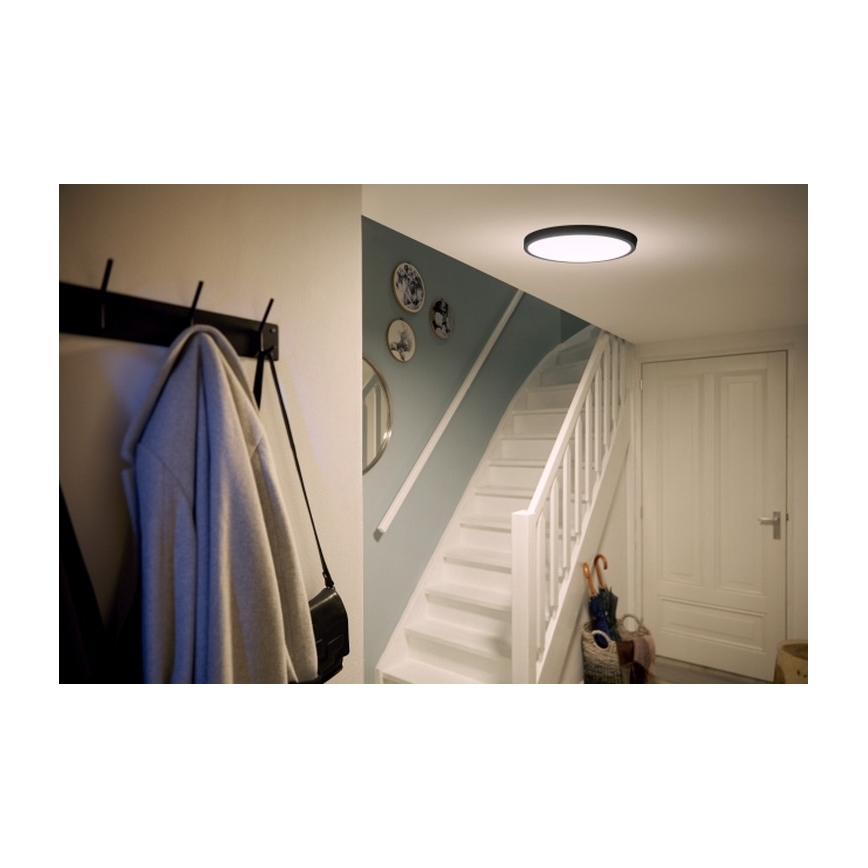 Philips - LED Stropné svietidlo LED/20W/230V 2700K čierna