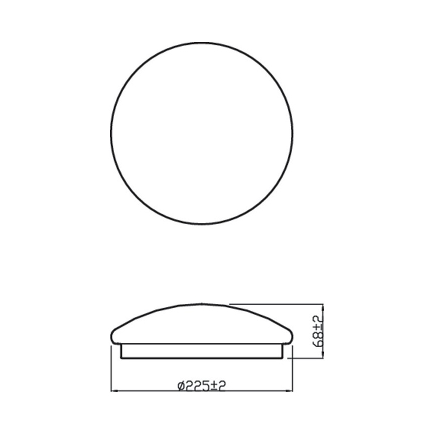 Philips - LED Stropné svietidlo MOIRE CL200 LED/6W/230V