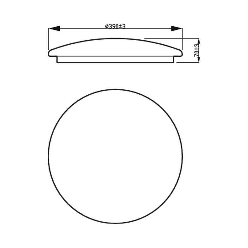 Philips - LED Stropné svietidlo LED/20W/230V 4000K