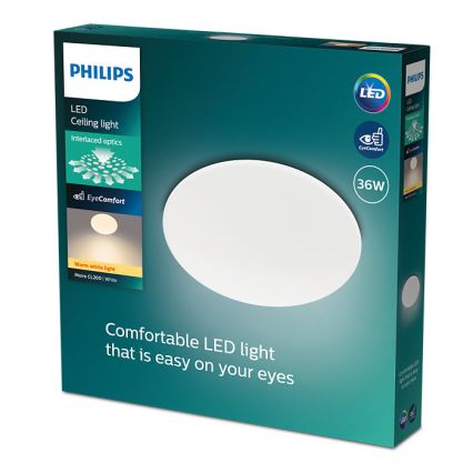 Philips - LED Stropné svietidlo MOIRE LED/36W/230V 2700K