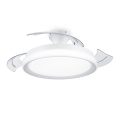 Philips - LED Stropné svietidlo s ventilátorom BLISS LED/35W/230V 5500/4000/2700K biela + diaľkové ovládanie