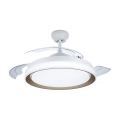 Philips - LED stropné svietidlo s ventilátorom LED/35W/230V 5500/4000/2700K zlaté + diaľkové ovládanie