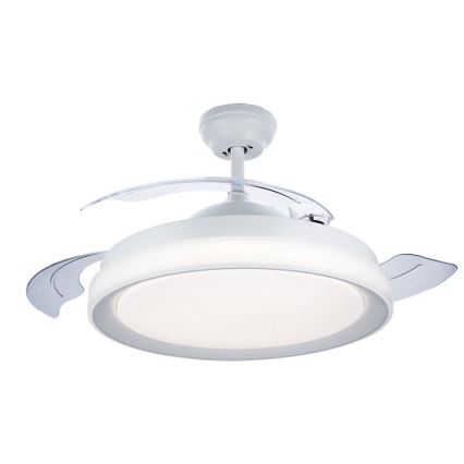 Philips - LED Stropný ventilátor LED/35W/230V 5500/4000/2700K biela + diaľkové ovládanie