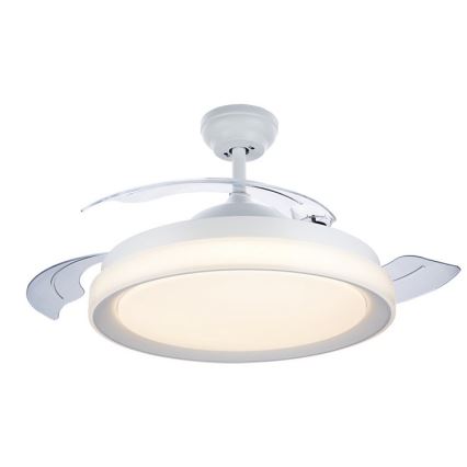 Philips - LED Stropný ventilátor LED/35W/230V 5500/4000/2700K biela + diaľkové ovládanie