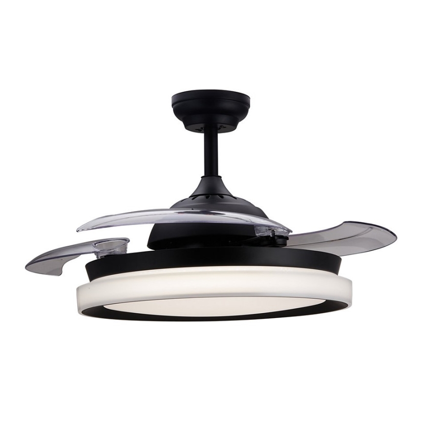 Philips - LED Stropný ventilátor   LED/35W/230V 5500/4000/2700K čierna + diaľkové ovládanie