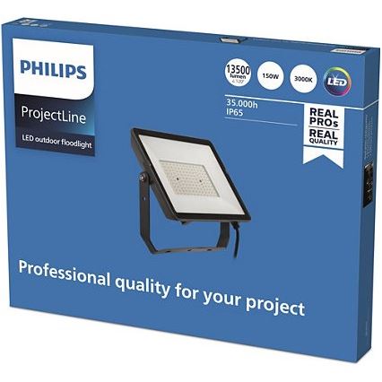 Philips - LED Vonkajší reflektor PROJECTLINE LED/150W/230V IP65 3000K