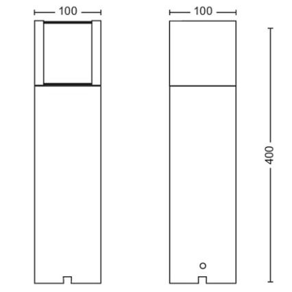 Philips - LED Vonkajšia lampa LED/6W/12V 2700K IP44