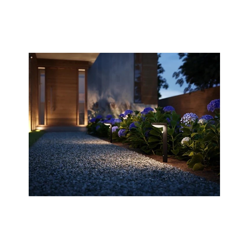 Philips - LED Vonkajšia lampa so senzorom LED/9W/230V 2700K IP44