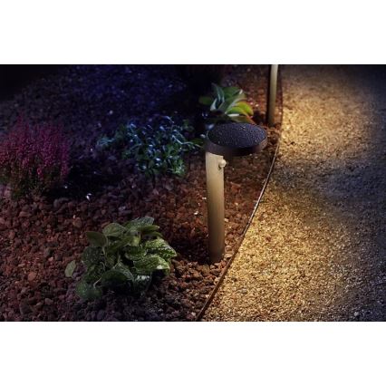 Philips - LED Vonkajšia lampa so senzorom LED/9W/230V 2700K IP44