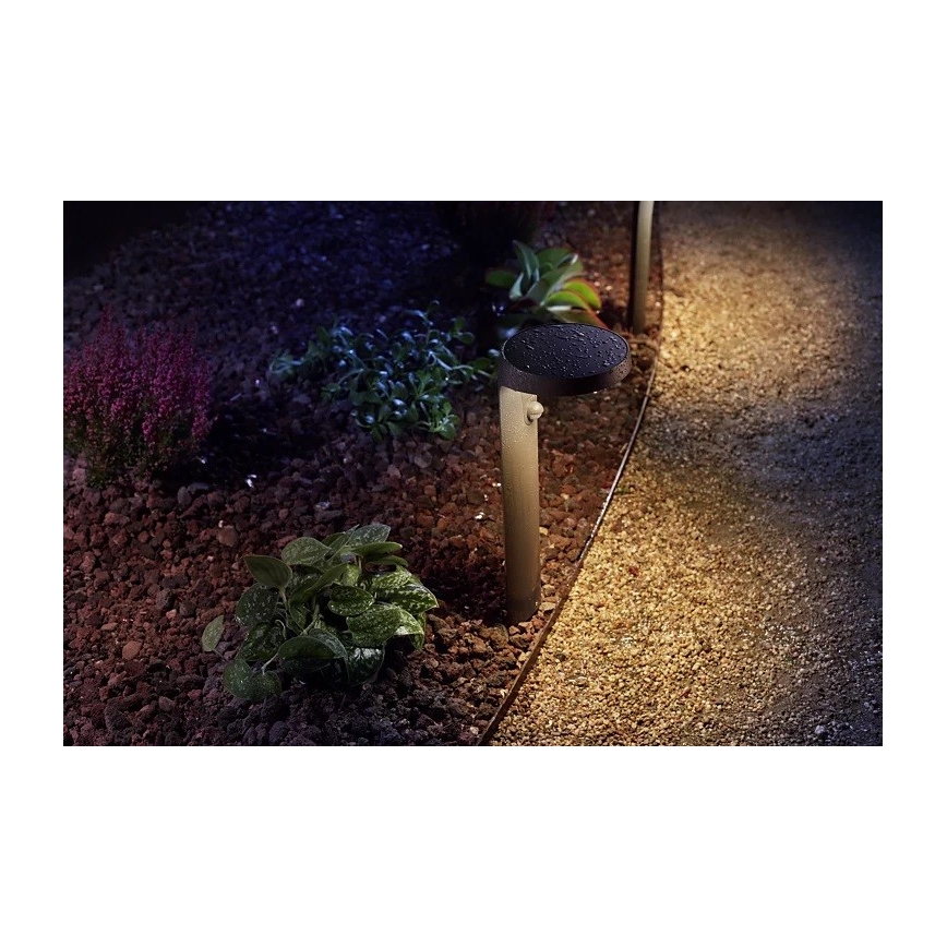 Philips - LED Vonkajšia lampa so senzorom LED/9W/230V 2700K IP44