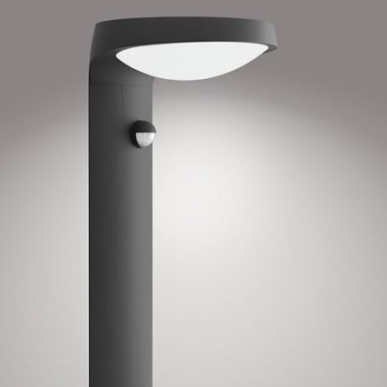 Philips - LED Vonkajšia lampa so senzorom LED/9W/230V 4000K IP44