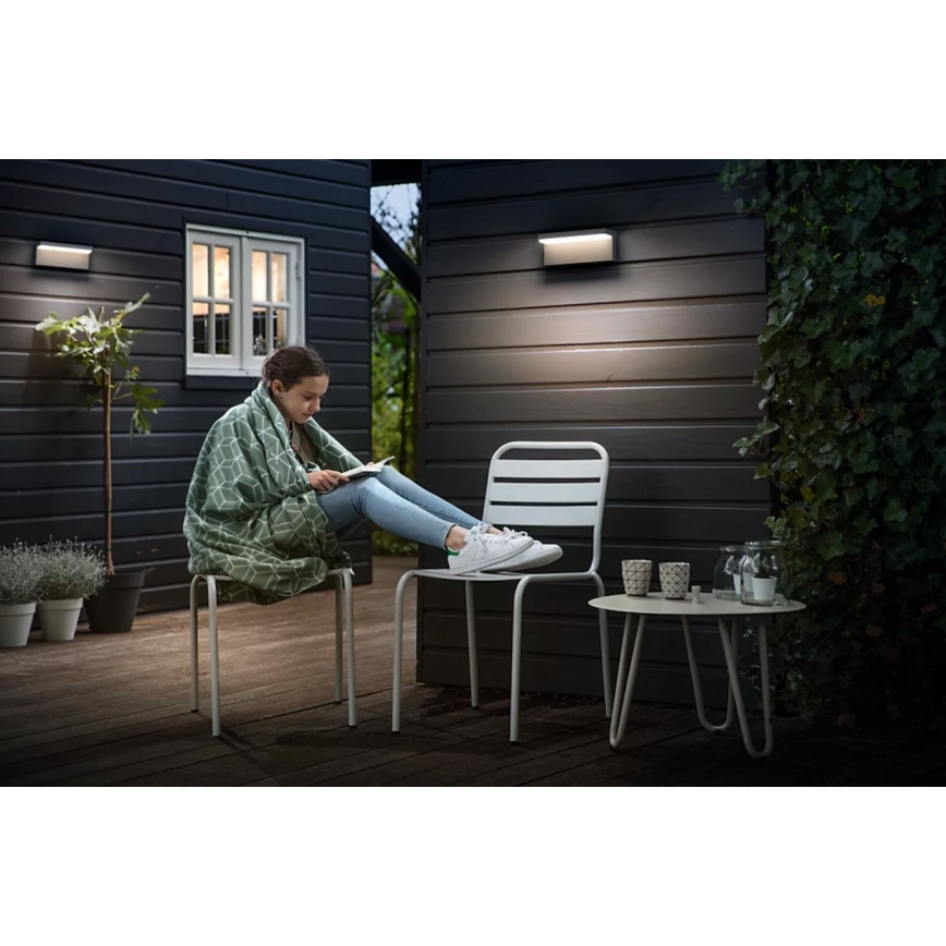 Philips - LED Vonkajšie nástenné svietidlo BUSTAN LED/3,8W/230V 2700K IP44