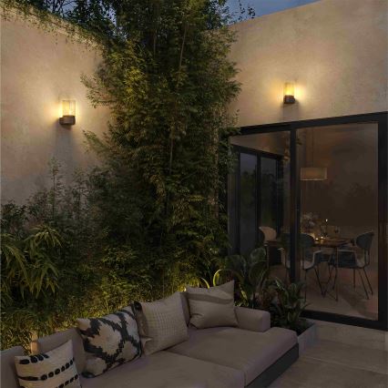 Philips - LED vonkajšie nástenné svietidlo NAYL 1xE27/4W/230V 2700K IP44