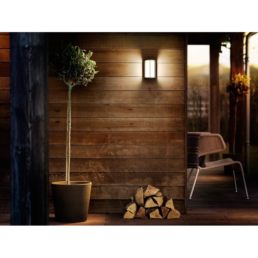 Philips - LED Vonkajšie nástenné svietidlo REESE LED/4,3W/230V 2700K IP44