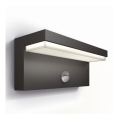 Philips - LED Vonkajšie nástenné svietidlo so senzorom BUSTAN LED/3,8W/230V 4000K IP44