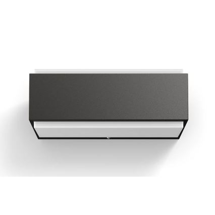 Svietidlo je pripevnené na stene. Svietidlo je tmavosivé s bielym difúzorom. Svietidlo má obdĺžnikový tvar.