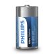 Philips LR14E2B/10 - 2 ks Alkalická batéria C ULTRA ALKALINE 1,5V 7500mAh